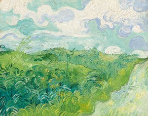 Grüne Weizenfelder, Auvers von Vincent van Gogh