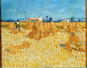 Ernte in der Provence Juni 1888 von Vincent van Gogh