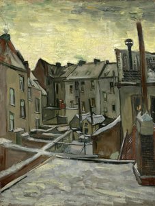 Häuser von hinten gesehen, Antwerpen