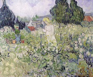 Mademoiselle Gachet in ihrem Garten in Auvers-sur-Oise von Vincent van Gogh