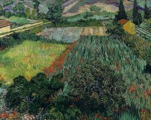 Mohnfeld von Vincent van Gogh
