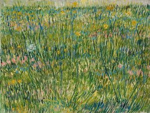 Grasfleck, April-Juni 1887 von Vincent van Gogh