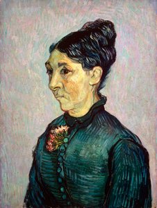 Porträt von Madame Jeanne Lafuye Trabuc, 1889 von Vincent van Gogh