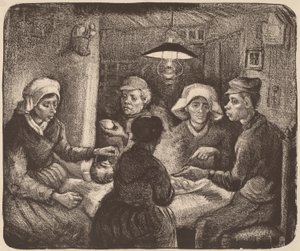 Kartoffelesser, 1885 von Vincent van Gogh
