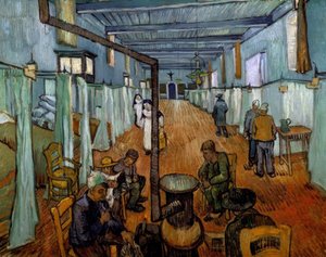 Schlafsaal im Hospital in Arles