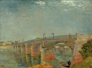 Seinebrücke bei Asnières von Vincent van Gogh