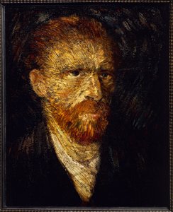 Selbstporträt (Öl auf Leinwand) von Vincent van Gogh