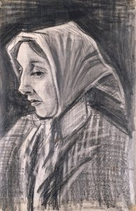 Sien, nach links gewandt von Vincent van Gogh