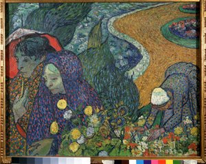 Souvenir du jardin à Etten ou Les Arlésiennes (Frauen von Arles, Erinnerung an den Garten in Etten) von Vincent van Gogh
