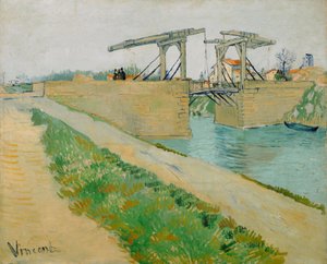 Die Langlois-Brücke, März 1888 von Vincent van Gogh