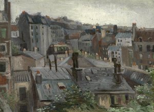Blick aus Vincents Atelier