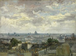 Ansicht von Paris von Vincent van Gogh