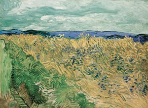 Weizenfeld mit Kornblumen von Vincent van Gogh