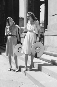 Modelle während eines Fotoshootings in Florenz, 2-3 Juni 1941
