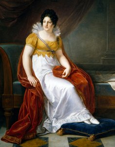 Porträt von Maria Luisa von Spanien, Herzogin von Lucca