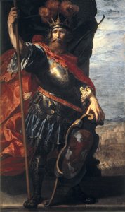 Porträt von Athaulf, König der Westgoten von Vincenzo Carducci