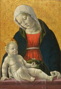 Madonna mit Kind, ca. 1460-1470 von Vincenzo Foppa