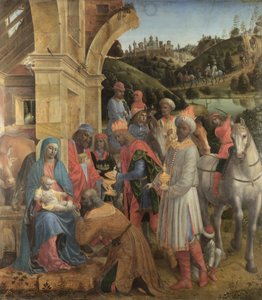 Die Anbetung der Könige, ca. 1500