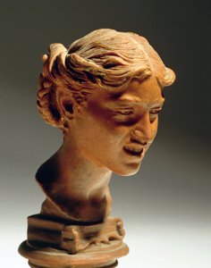 Kopf einer Frau aus Capri von Vincenzo Gemito