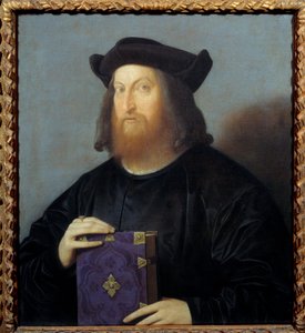 Porträt des Dichters und Architekten Giangiorgio Trissino (1478-1550) von Vincenzo di Biagio Catena