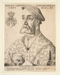 Porträt von Joannes Gemmel von Virgil Solis