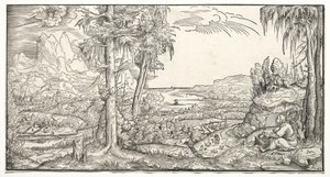 St. Johannes auf der Insel Patmos, ca. 1545-55