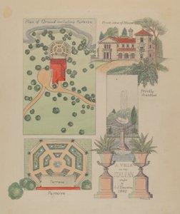 Italienisches Villendesign von Virginia Richards
