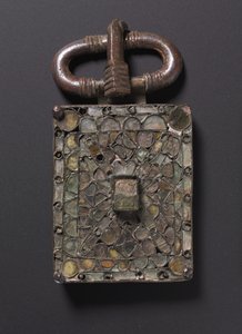 Gürtelschnalle, um 525-560 von Visigothic