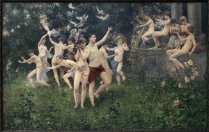 Frühlingsfest (allegorische Szene) von Vitezlav Karel Masek