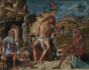 Die Meditation über die Passion, ca. 1490 von Vittore Carpaccio