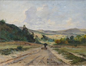 In Lozzolo, Rückkehr zur Weide von Vittorio Avondo
