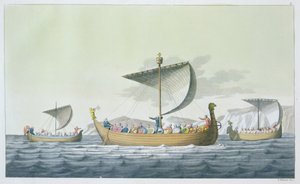 Flotte von Wilhelm dem Eroberer, 1066, Tafel 8 aus 