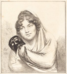 Mädchen mit Maske