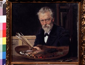 Selbstporträt von Vladimir Egorovic Makovsky