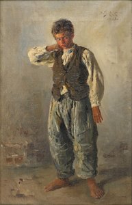 Der junge Gassenjunge, 1883 von Vladimir Egorovic Makovsky