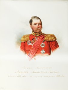 Porträt von General Anton Antonovich von Essen (aus dem Album der kaiserlichen Leibgarde)