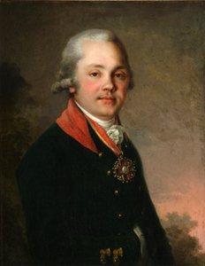 Porträt von Alexander Dmitrijewitsch Arsenjew, 1796-1797 von Vladimir Lukich Borovikovsky