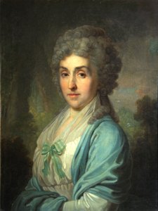 Porträt von Jekaterina Alexandrowna Nowosiltsewa, 1794 von Vladimir Lukich Borovikovsky