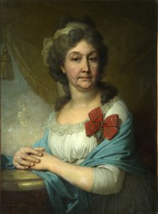 Porträt der Baronin Varvara Vasilyeva, 1800 von Vladimir Lukich Borovikovsky