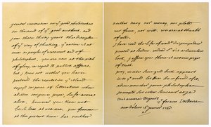 Brief von Francois Marie Arouet de Voltaire an George Keat, 16. Januar 1760