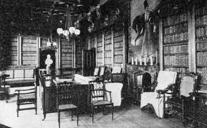 Die Bibliothek, Abbotswood von WA Mansell and Co