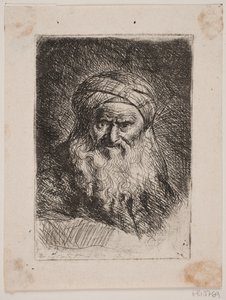 Alter Mann mit Turban von W.A. Müller