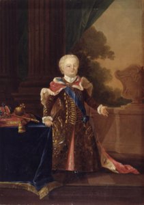 Iwan III. oder Iwan VI. Antonowitsch. Ganzkörperporträt