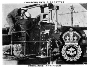 Artilleriehandwerker, 1937 von WA and AC Churchman