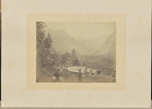 Am Col de Fedaia, Venetien von W.D. Howard and F.H. Lloyd