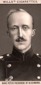 Herzog Peter Friedrich von Oldenburg von WD and HO Wills