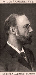 H.R.H, PR. Waldemar von Dänemark, 1908 von WD and HO Wills