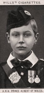 H.R.H. Prinz Albert von Wales, 1908 von WD and HO Wills
