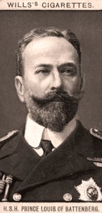 S.D. Prinz Louis von Battenberg, 1908 von WD and HO Wills