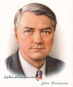 John Drinkwater, 1937. Künstler: Unbekannt, WD & HO Wills